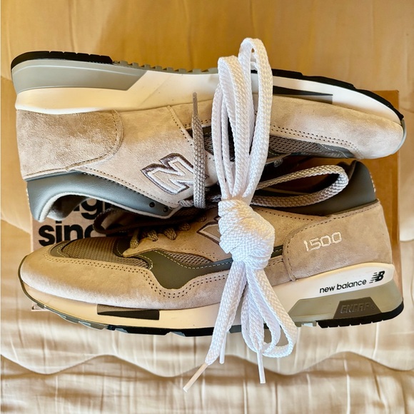 Pristine - New Balance 1500 Made In England Classic Pack Grey - M1500PGL - 7.5 - Picture 8 of 16